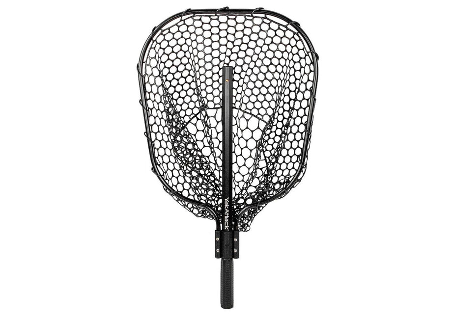 YakAttack 16” x 19” Landing Net with 24” Long Telescoping Handle and Rubber Netting