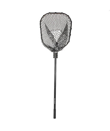 YakAttack 16” x 19” Landing Net with 35.5” Long Telescoping Handle and Rubber Netting