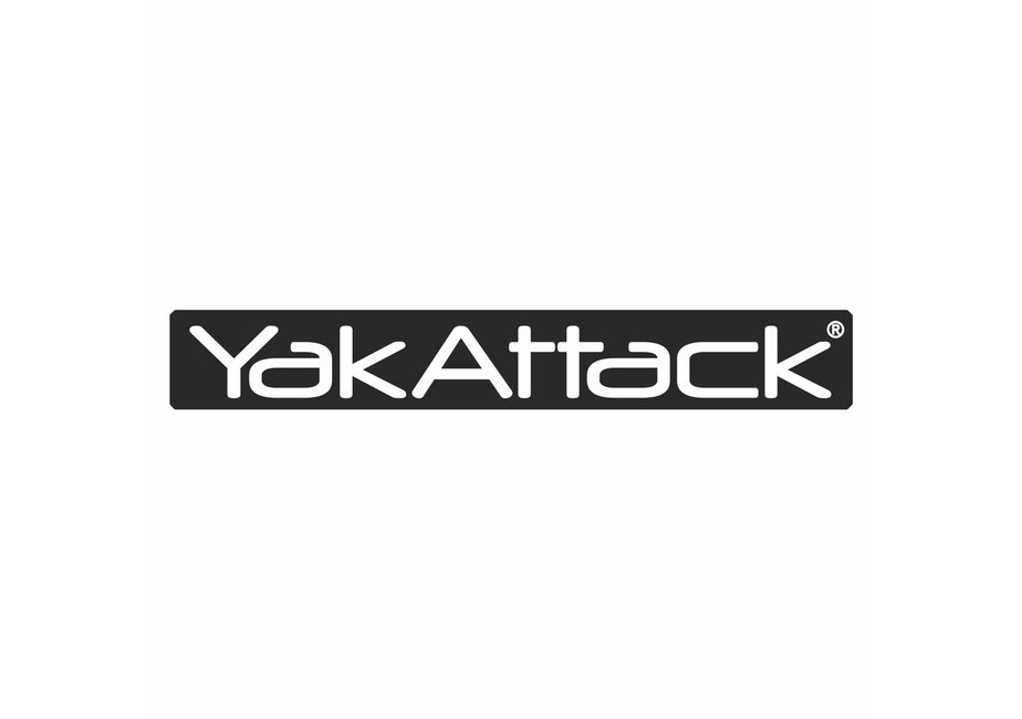 YakAttack Logo BlackPak Side Panel Decal