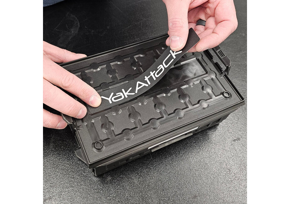 YakAttack Logo BlackPak Side Panel Decal