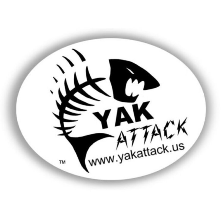 YakAttack Thowback Oval Decal