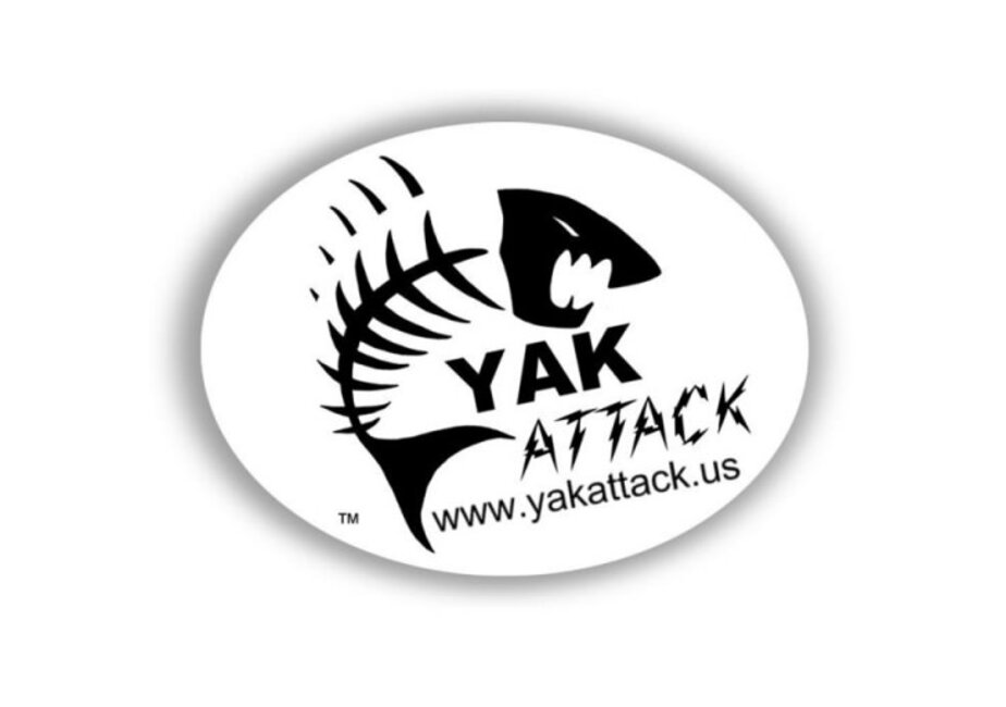 YakAttack Thowback Oval Decal