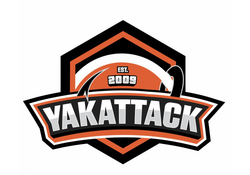 YakAttack Game Day Decal 4.50” x 3.375”