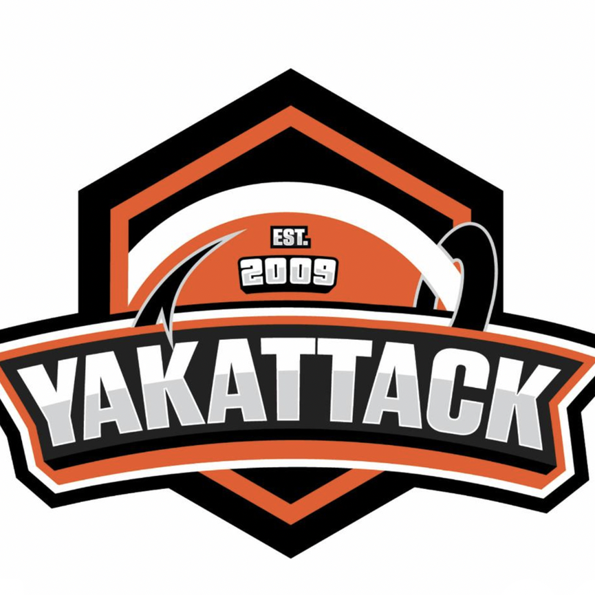 YakAttack Game Day Decal 4.50” x 3.375”