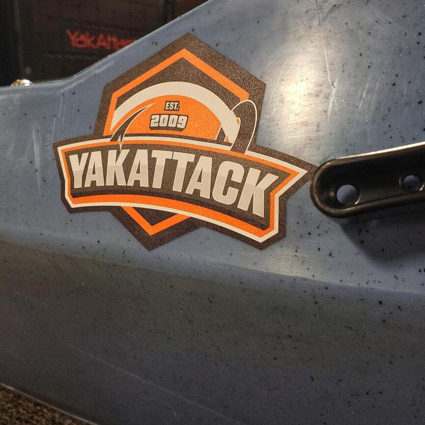 YakAttack Game Day Decal 4.50” x 3.375”