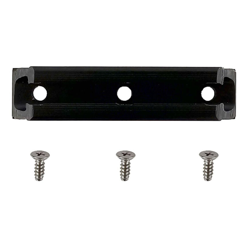 YakAttack GTSL90 GearTrac 4" Black, GridLoc Compatible