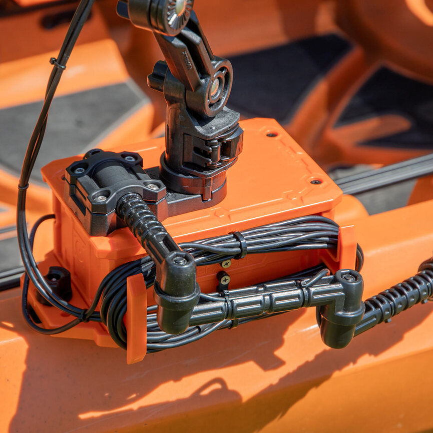 YakAttack CellBlok Battery Box and SwitchBlade Transducer Arm Combo