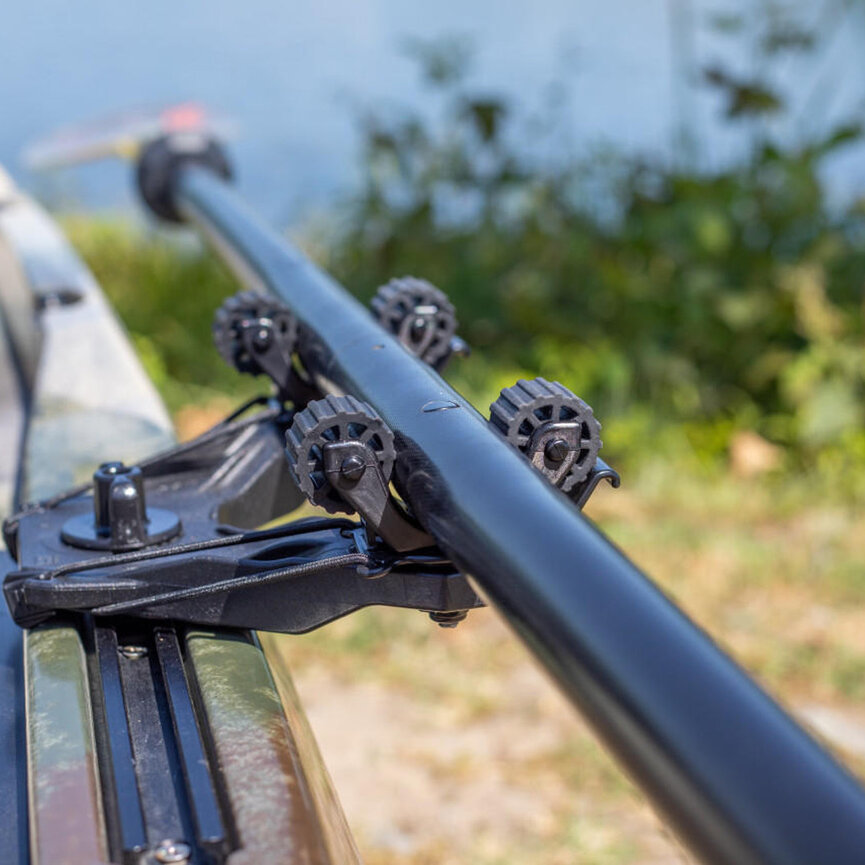 YakAttack DoubleHeader with Dual RotoGrip Paddle Holders