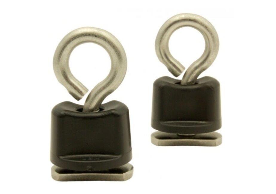 YakAttack Tie-Down Eyelet, Track Mount, 2 pack