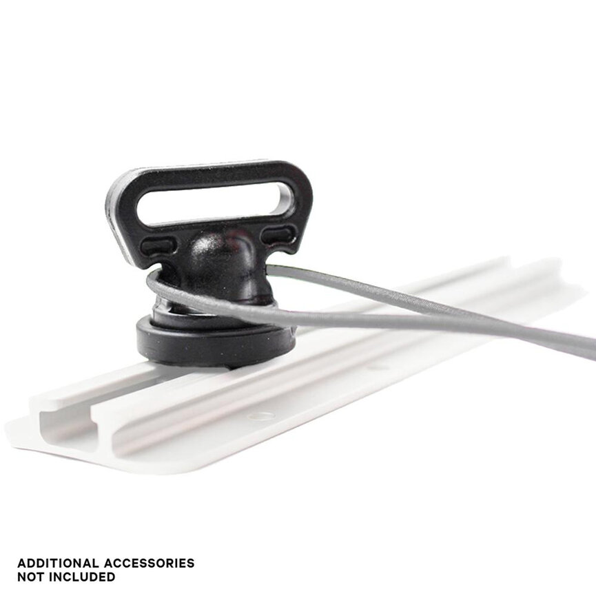YakAttack Vertical Tie Downs, Track Mount, 2 pack