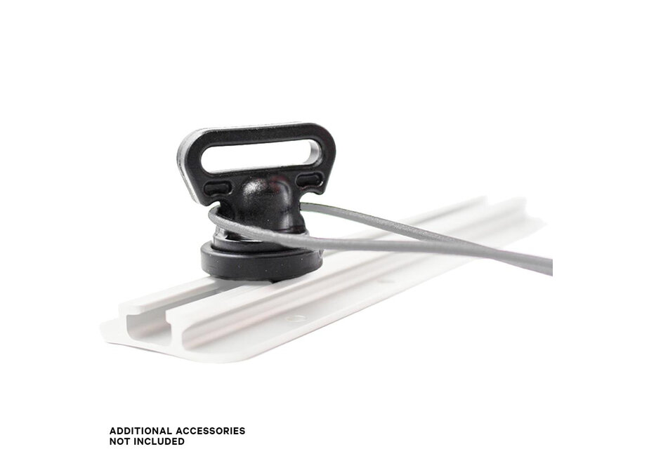 YakAttack Vertical Tie Downs, Track Mount, 2 pack