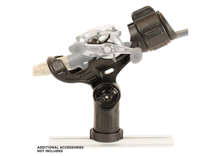 YakAttack Omega™ Rod Holder with Track Mounted LockNLoad™ Mounting System