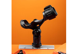 YakAttack Omega™ Rod Holder with Track Mounted LockNLoad™ Mounting System