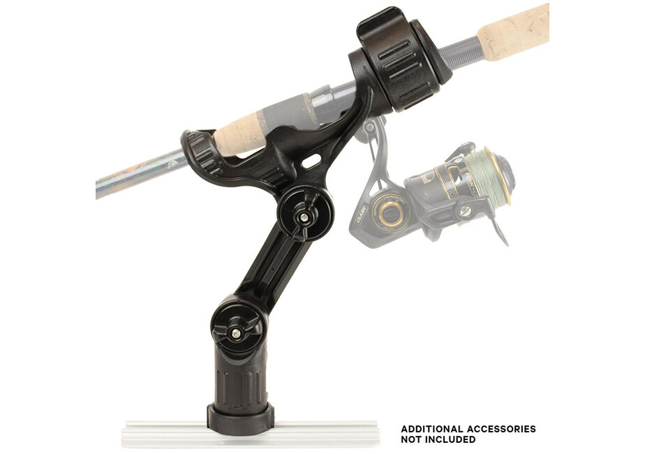 YakAttack Omega Pro™ Rod Holder with Track Mounted LockNLoad™ Mounting System