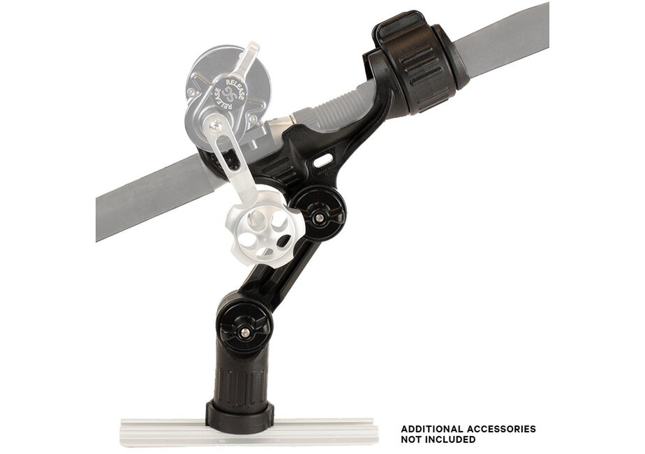 YakAttack Omega Pro™ Rod Holder with Track Mounted LockNLoad™ Mounting System