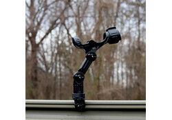 YakAttack Omega Pro™ Rod Holder with Track Mounted LockNLoad™ Mounting System