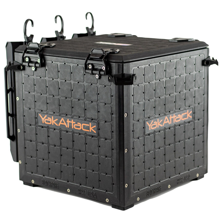 YakAttack  BlackPak Pro Kayak Fishing Crate - 13" x 13"