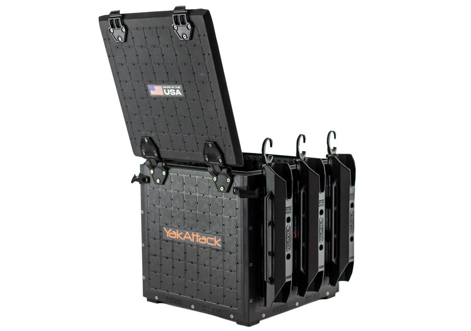 YakAttack BlackPak Pro Kayak Fishing Crate - 13" x 13"