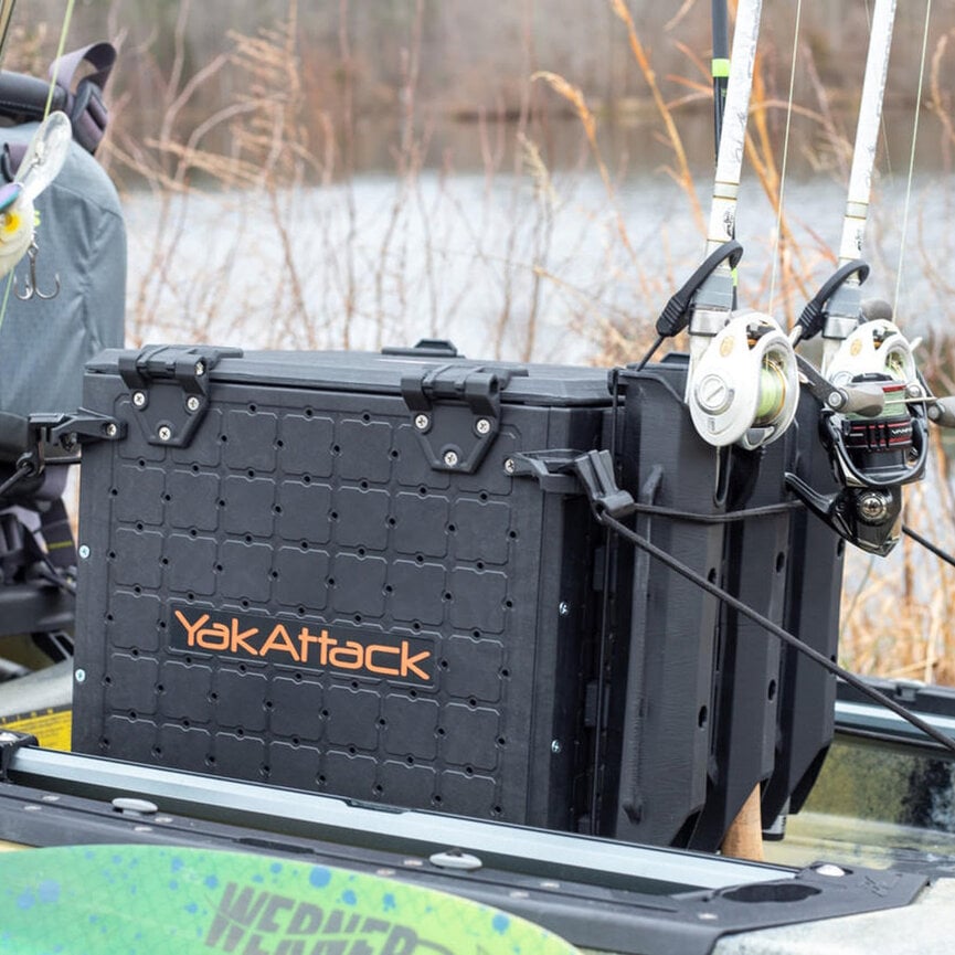 YakAttack  BlackPak Pro Kayak Fishing Crate - 13" x 13"