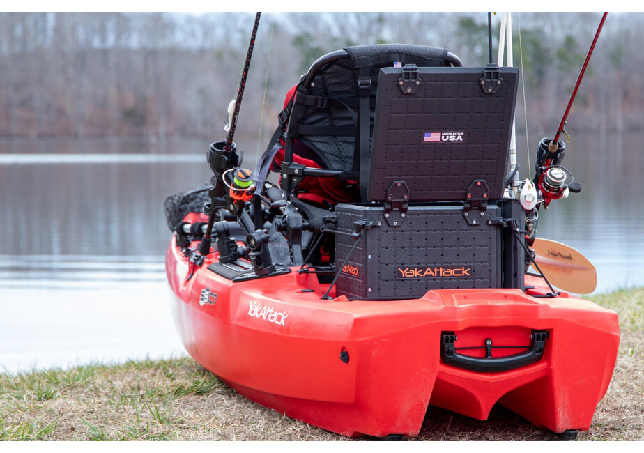 YakAttack BlackPak Pro Kayak Fishing Crate - 13" x 13"