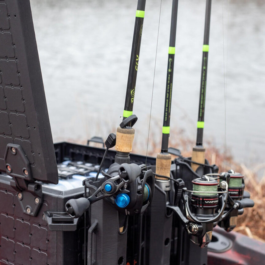 YakAttack  BlackPak Pro Kayak Fishing Crate - 13" x 13"