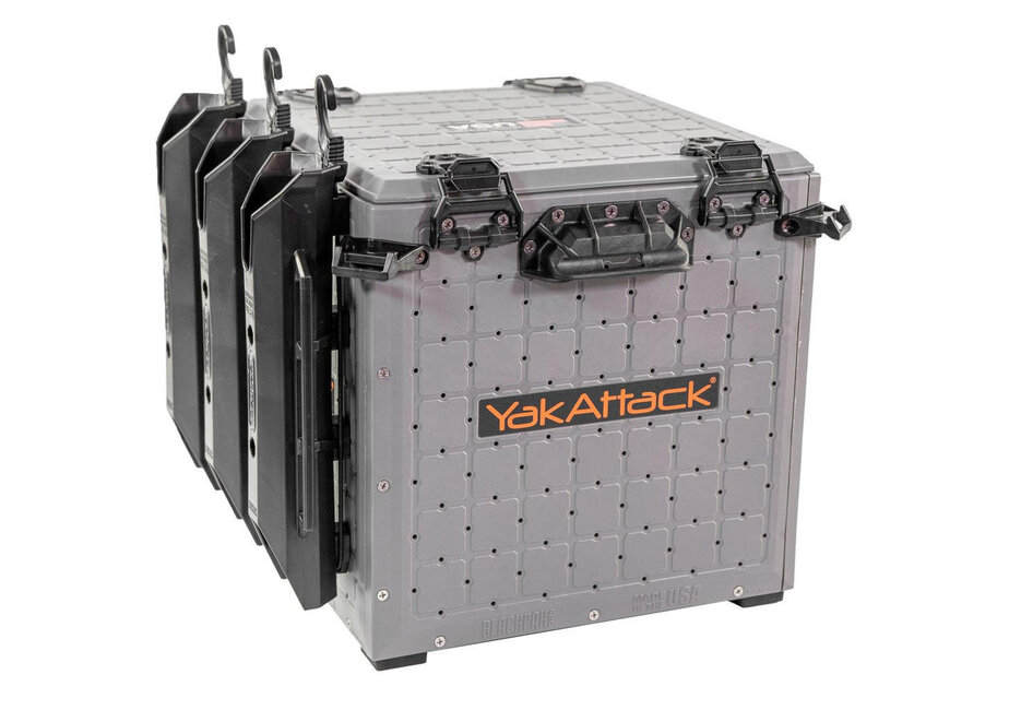 YakAttack BlackPak Pro Kayak Fishing Crate - 13" x 13"
