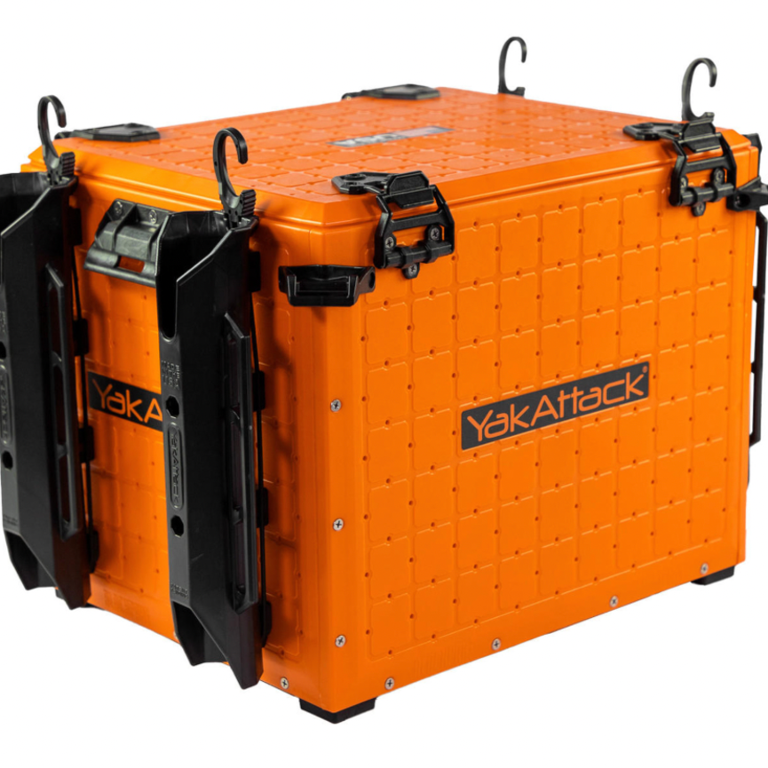 YakAttack BlackPak Pro Kayak Fishing Crate - 13" x 16"
