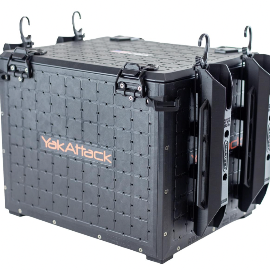 YakAttack BlackPak Pro Kayak Fishing Crate - 13" x 16"