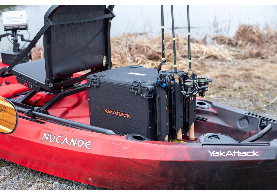 YakAttack BlackPak Pro Kayak Fishing Crate - 13" x 16"