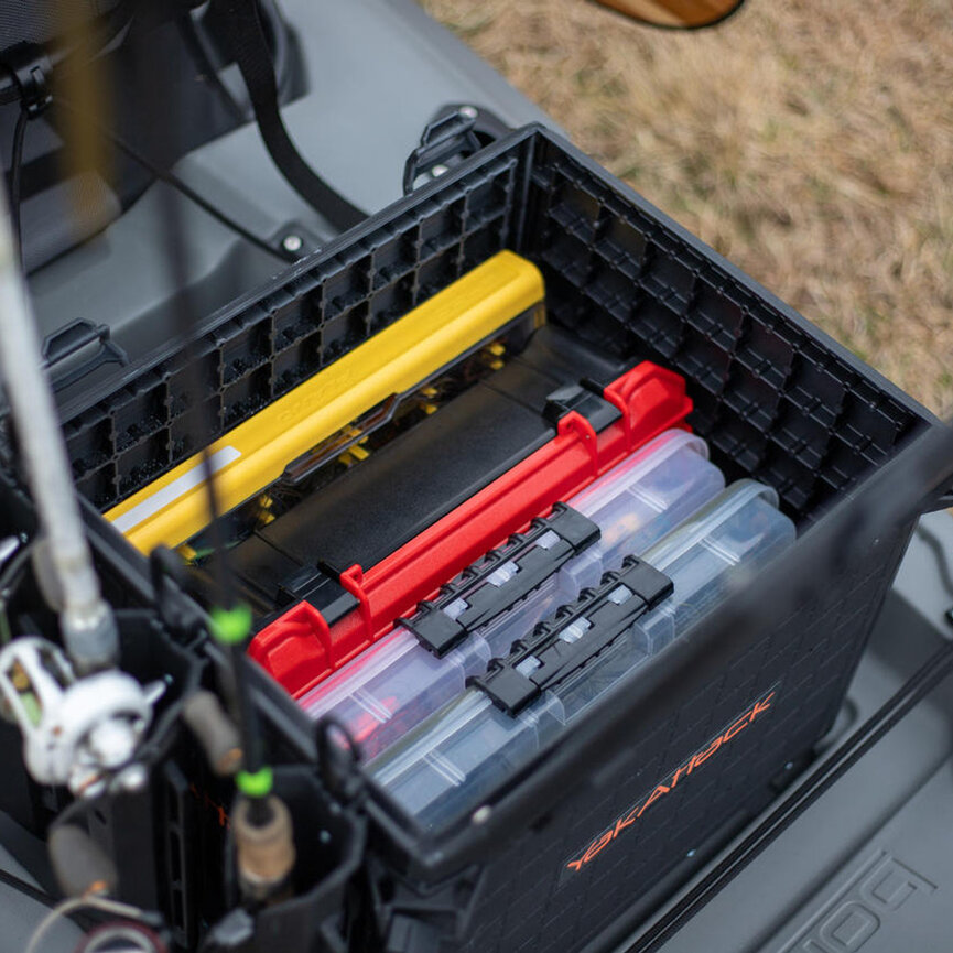 YakAttack BlackPak Pro Kayak Fishing Crate - 13" x 16"