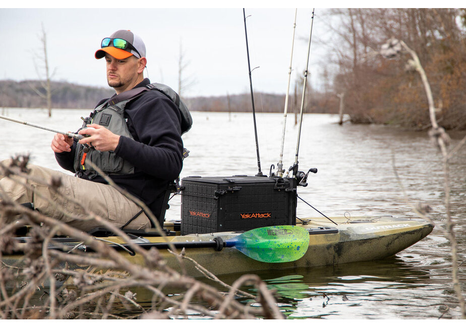 YakAttack BlackPak Pro Kayak Fishing Crate - 13" x 16"