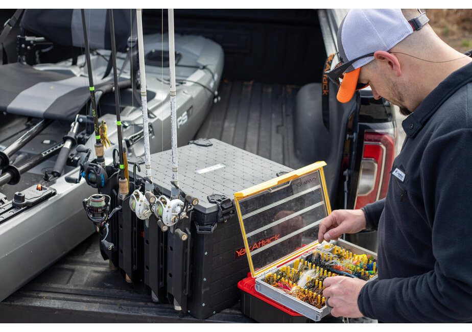 YakAttack BlackPak Pro Kayak Fishing Crate - 16" x 16"