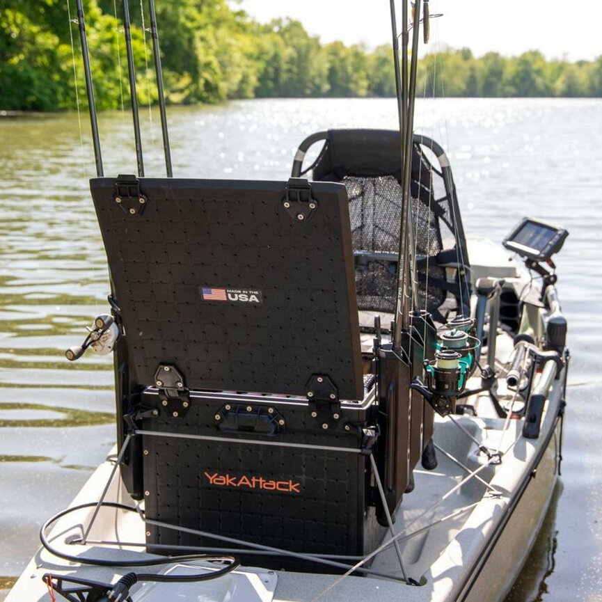 YakAttack  BlackPak Pro Kayak Fishing Crate - 16" x 16"