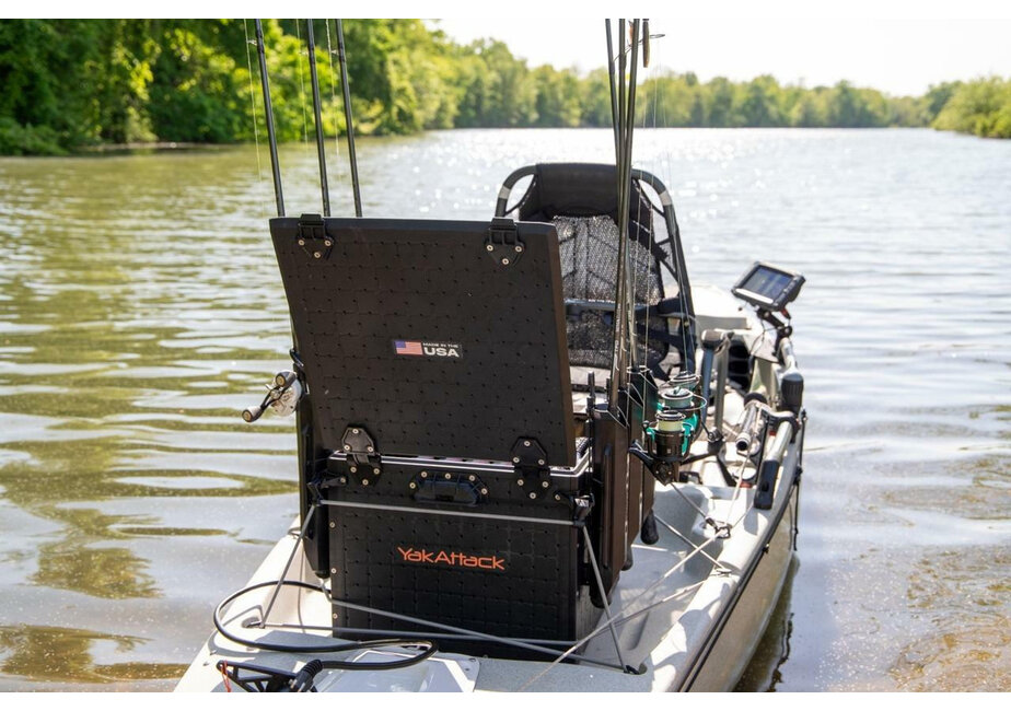 YakAttack BlackPak Pro Kayak Fishing Crate - 16" x 16"