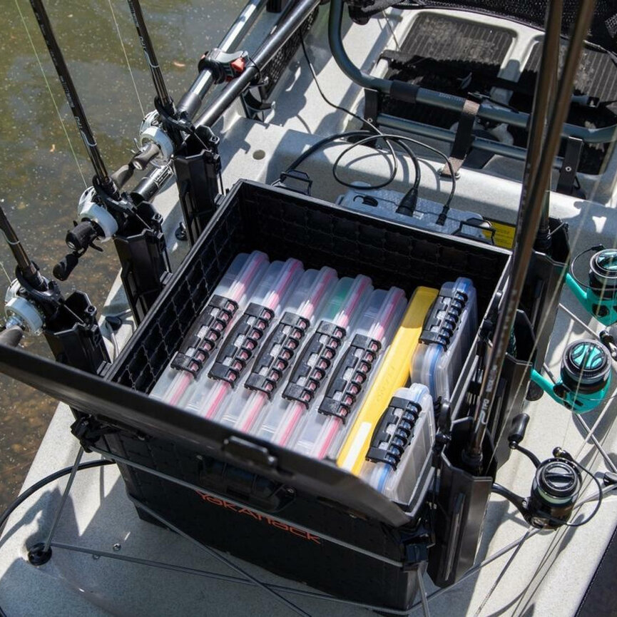 YakAttack  BlackPak Pro Kayak Fishing Crate - 16" x 16"