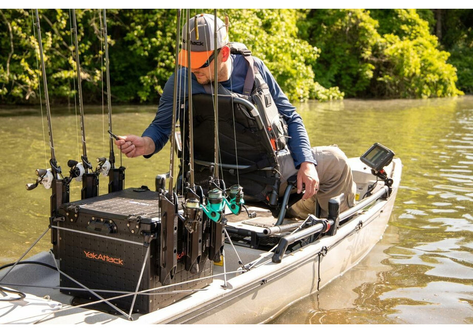 YakAttack BlackPak Pro Kayak Fishing Crate - 16" x 16"