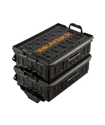 YakAttack TracPak Combo Kit, Two Boxes and Quick Release Base