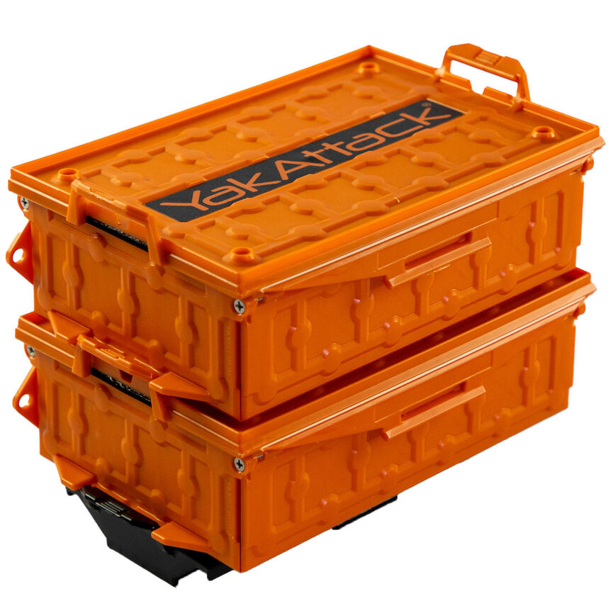 YakAttack TracPak Combo Kit, Two Boxes and Quick Release Base