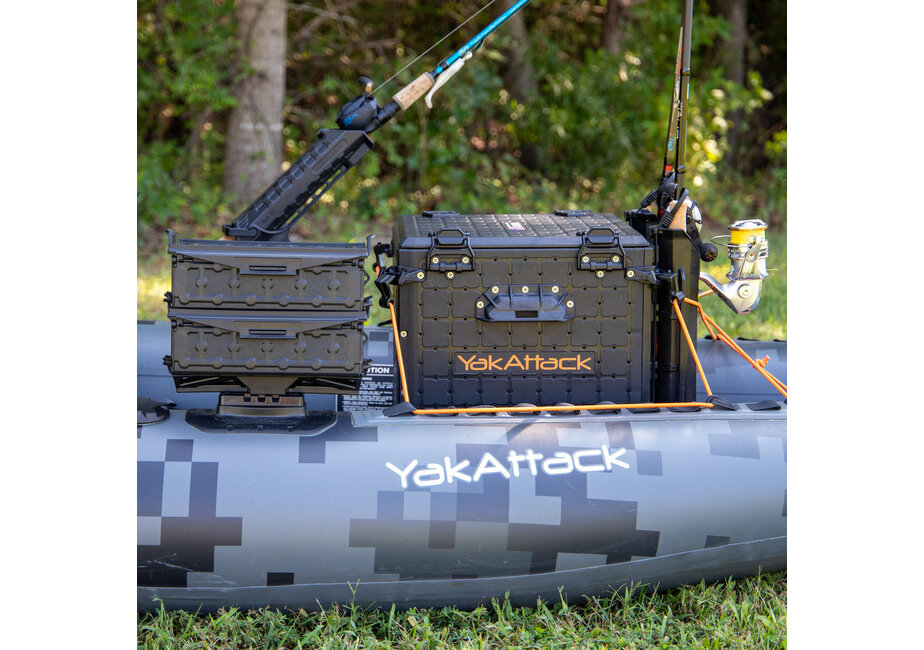 YakAttack TracPak Combo Kit, Two Boxes and Quick Release Base