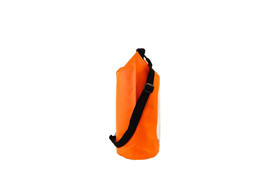 Yakattack 10L Roll-Top Drybag with Air Valve, Orange