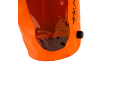 Yakattack 10L Roll-Top Drybag with Air Valve, Orange