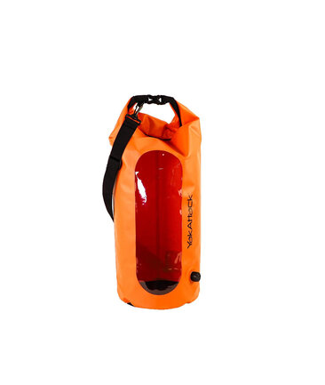 Yakattack 20L Roll-Top Drybag with Air Valve, Orange
