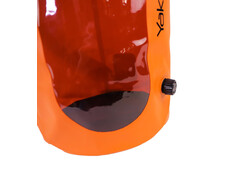 Yakattack 20L Roll-Top Drybag with Air Valve, Orange