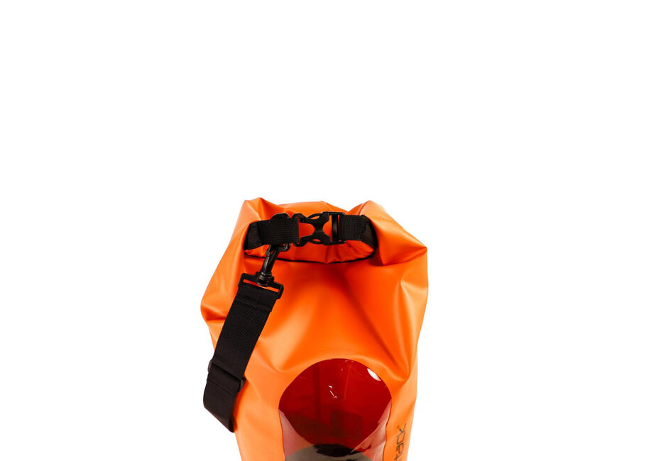Yakattack 20L Roll-Top Drybag with Air Valve, Orange