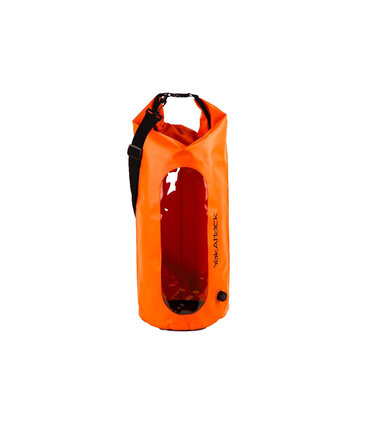 Yakattack 30L Roll-Top Drybag with Air Valve, Orange