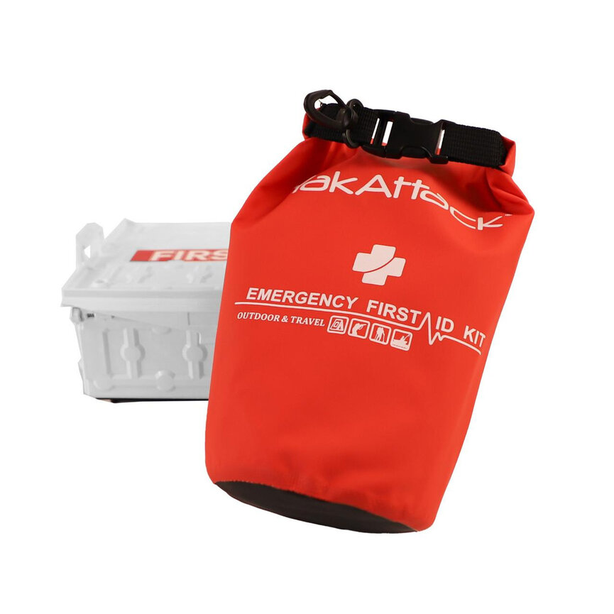 YakAttack Reel Essentials First Aid Kit with Dry Bag TracPak and Quick Release Base