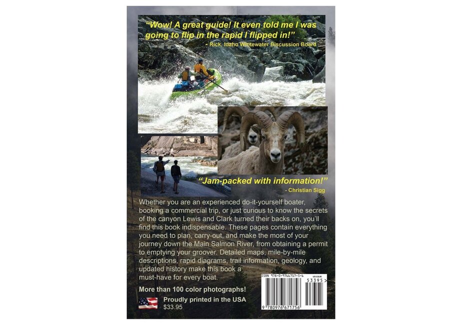 Idaho's Salmon River Guide Book 3rd Ed.