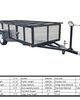 RHM Trailers Sawtooth Raft Trailer