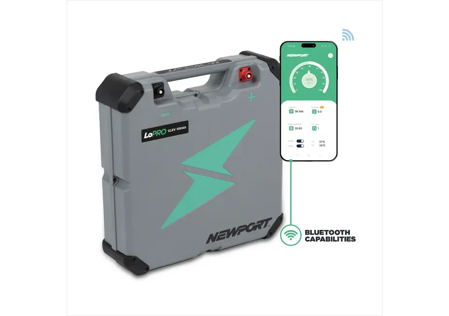 Newport 12V 100Ah LoPRO Lithium LifePO4 Battery