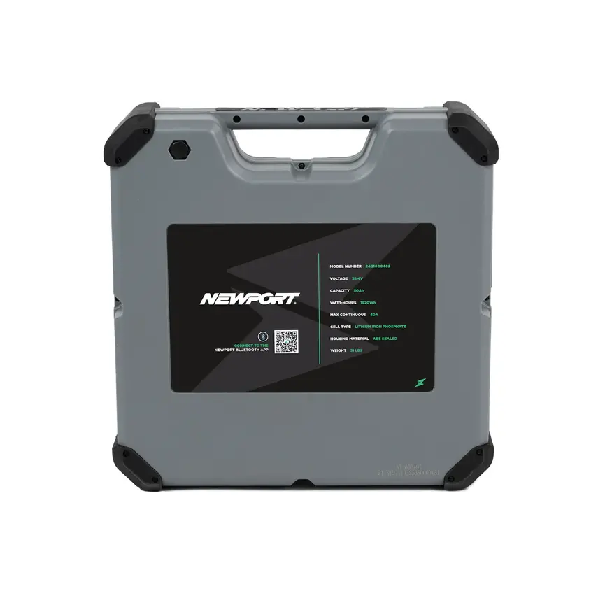 Newport 36V 50Ah LoPRO Lithium LifePO4 Battery